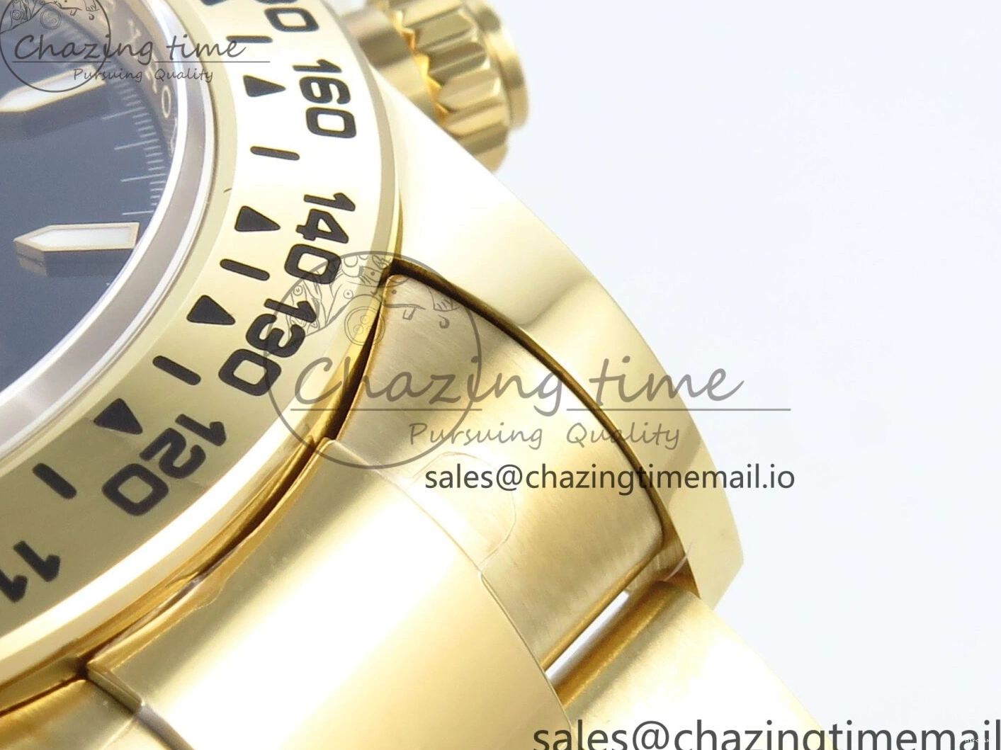 MiroTime 0123 TimelessDesign Daytona 126508 APSF 1:1 Best Edition Black Dial on YG Braclet SH 742